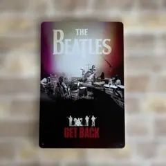beatles get backブリキ看板 アメリカン雑貨 USA世田谷ベース
