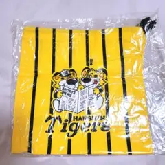 阪神タイガース 巾着 レトロ トラッキー ヴィンテージ 新品 未使用