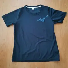 Mizuno Tシャツ Mサイズ黒（濃紺）