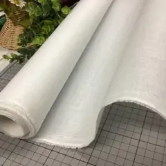 ［厚い芯地・夏割］a81502 接着芯地（織物・片面）白色 150cm