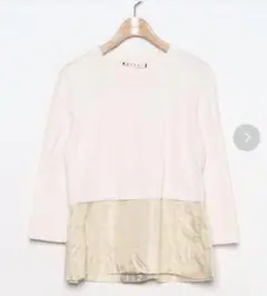 【新品】marni マルニ シンプル ペプラム トップス アイボリー 38
