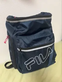 FILA ネイビー メッシュバックパック