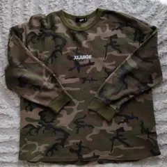 XLARGE カモフラージュ 長袖カットソー 140