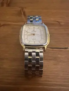 CYMA シーマ クオーツ 腕時計 ビンテージ スクエア メンズ
