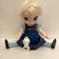 エルサ 人形 オラフ付き