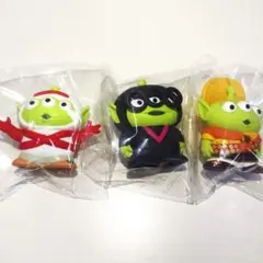 エイリアン　ソフビパペットマスコット　3種セット　フィギュアB