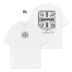 ウエストコーストチョッパーズ ホワイト ハーレー バイカー 半袖 Tシャツ XL