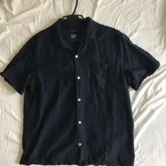 OLD GAP オールドギャップ オープンカラー リネン 半袖シャツ