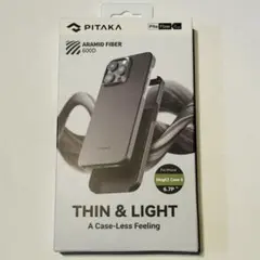 PITAKAピタカ　iPhone 15 Pro Max ブラック