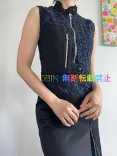 激レア　3.1 Phillip Lim　異素材コンビ　アシメロングワンピ