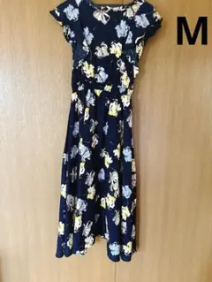 グレイル　ノースリーブ花柄フリルワンピース[k8250n]