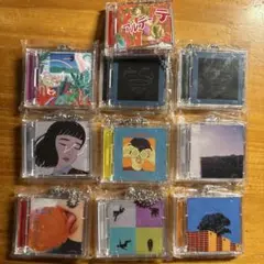 マカロニえんぴつ　ミニチュア CD風　キーホルダー