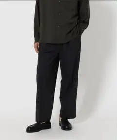 TR TRO 2プリーツ タックパンツ United arrows