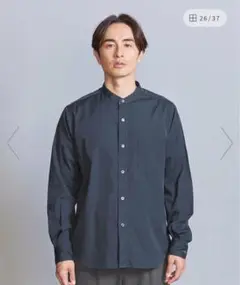BEAUTY&YOUTH 70/2ブロードバンドカラーリラックスレギュラーシャツ