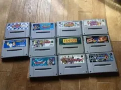 スーパーファミコンソフト 11本セット