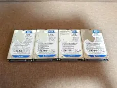 ✨4個セット✨HDD 1000GB✨大容量1TB✨2.5インチ