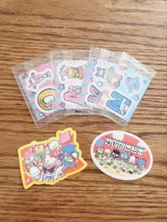 【美品未使用】サンリオ キャラクターシール6点セット