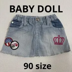 BABY DOLL JEANS ボトムス スカート 90サイズ ベビー 女の子