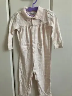 Ralph Lauren ストライプロンパース 80サイズ