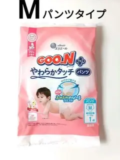 【新品未開封】グーンプラス　パンツ　Мサイズ　6-12kg　ベビーオムツ　プー