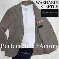 Perfect Suit Factory未使用に近い美品　洗える・ストレッチS位