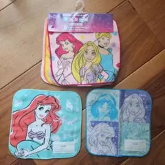 ディズニープリンセス タオル 5枚セット