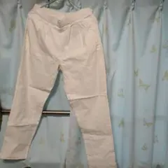 ブージュルード　新品ハキヤセパンツ白