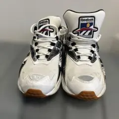 27.5cm Reebok スニーカー ホワイト/ブラック