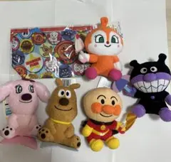 アンパンマン　ぬいぐるみセット