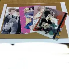 BL作品　円盤購入特典ブロマイド　アニメイト特典等　4枚