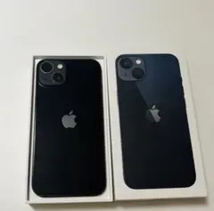 iphone13 128GB 箱付き　SIMフリー　バッテリー75