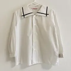 ③博多学園　幼稚園　制服　長袖ブラウス　110