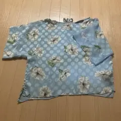 【美品】ザラベーシック　花柄ブラウス　26 S