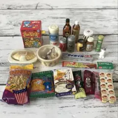 リーメント　ミニチュア　不揃い品　 お菓子　飲み物　セット
