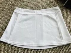 ホワイト ストレッチスカート