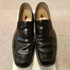 中古 TAKEO KIKUCHI 革靴 27cm BLACK No.81840