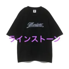 千葉ロッテマリーンズ　ブラックサマーウィーク　Tシャツ　ラインストーン　Ｓサイズ