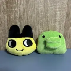 たまごっち フェイスぬいぐるみ　まめっち　くちぱっち