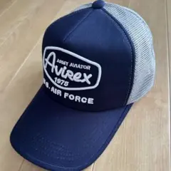 アビレックス AVIREX AIR FORCE 刺繍 メッシュキャップ