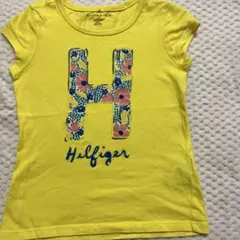 Tommy Hilfiger イエロー Tシャツ XS (4-5歳)