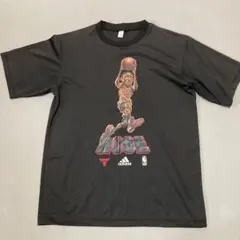 adidas Derrick Rose シャツ ブラック　バスケ　Tシャツ 半袖