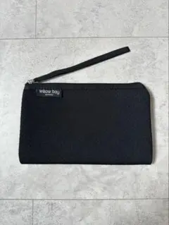 新品未使用！美品！人気ブランドwillow bayブラックポーチ