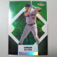 CARLOS BELTRAN 06 FINEST GREEN REFRACTOR