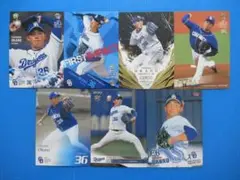 岡野祐一郎　７枚セット　中日ドラゴンズ　BBM