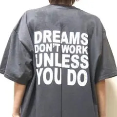 ポート&カンパニーA-Z 2021クローバーロゴ Tシャツグレー灰色XL古着