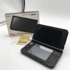 【極美品】 Nintendo 任天堂 3DS LL ブラック 黒 取扱説明書 K