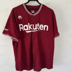 Rakuten ユニフォーム Lサイズ 赤　2枚(1回着用と未使用品)セット