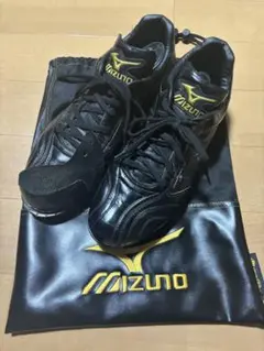 ミズノプロ　野球用スパイク　ブラック　28㎝