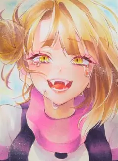 ヒロアカ　トガ ヒミコ　手描き　イラスト