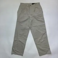 Eddie Bauer ベージュ ツータックチノパン コットンパンツ　33x34